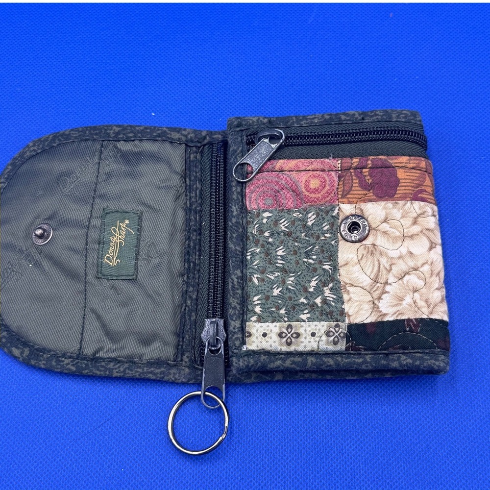 Donna Sharp Wallet Quilted Patchwork Zip Pocket C… - image 5